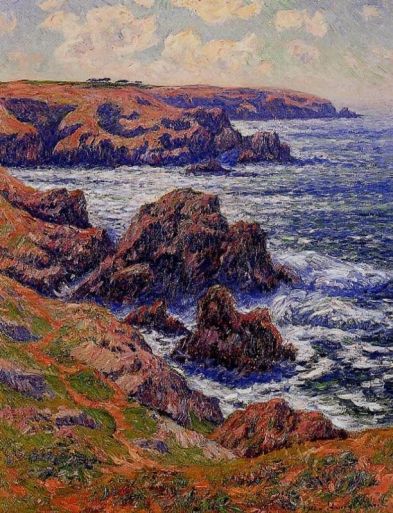 Henri Moret - La Terre de Cleden, Point de Raz, Finistere