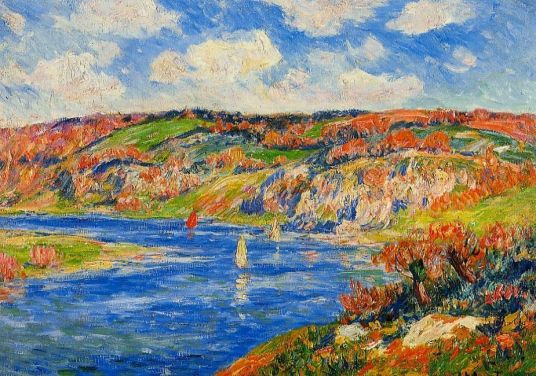 Henri Moret - Riviere de St