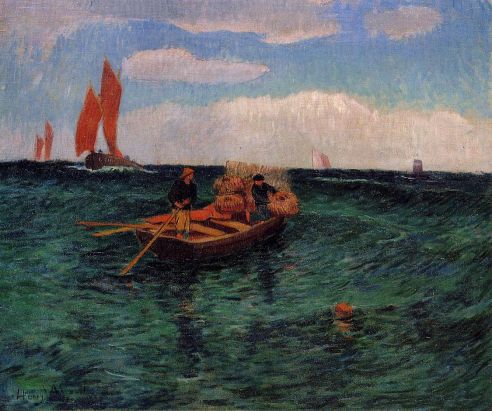 Henri Moret - The Breton Sea