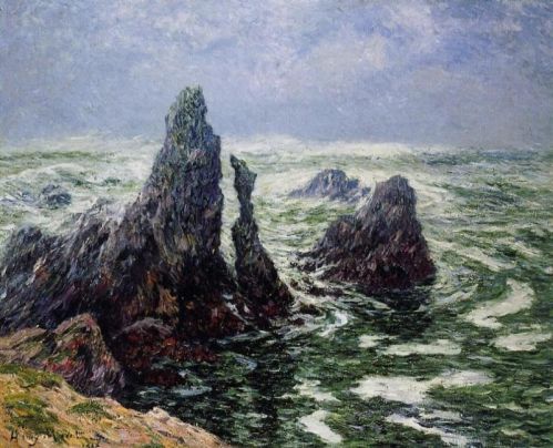 Henri Moret - The Needles of Port-Cotom, Belle Ile