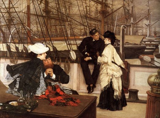 James Tissot - The Captain and the Mate