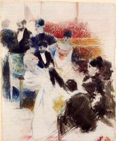 Jean-Louis Forain - Parisienne Salon