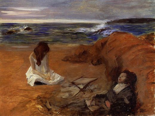 Jean-Louis Forain - The Beach