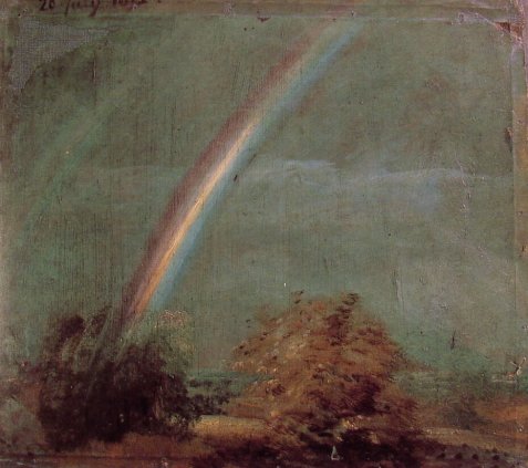 John Constable - Landscape with a Double Rainbow