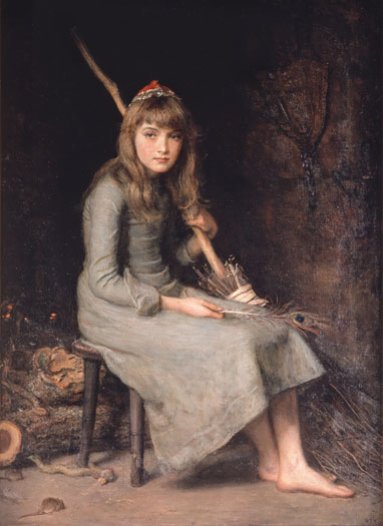 John Everett Millais - Cinderella1