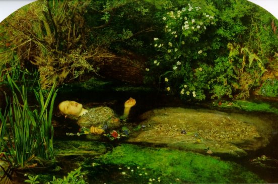 John Everett Millais - Ophelia2