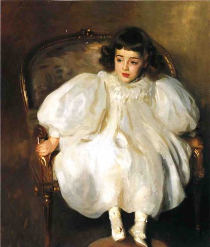 John Singer Sargent - Expectancy Aka Portrait Of Frances Winifred Hill