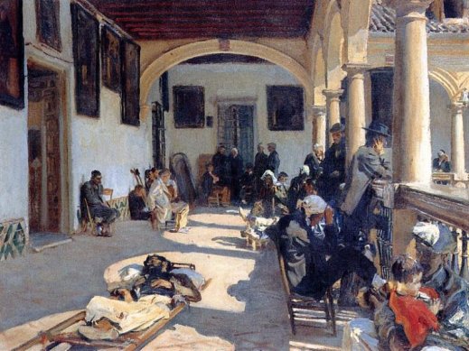 John Singer Sargent - Hospital At Granada