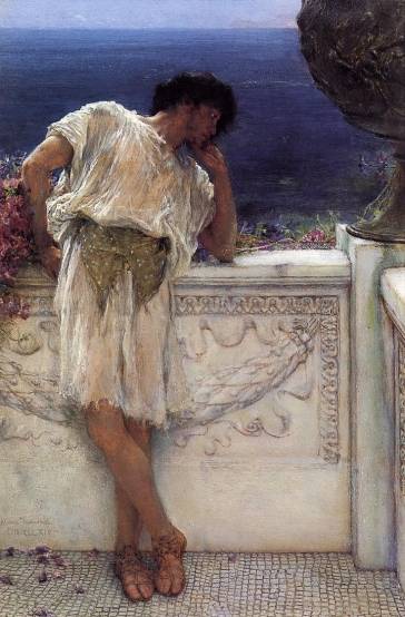 Lawrence Alma-Tadema - The Poet Gallus Dreaming