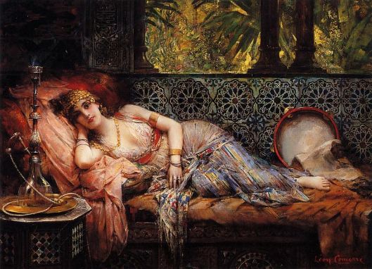 Leon Francois Comerre - Odalisque