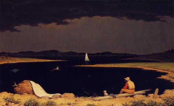 Martin Johnson Heade - Approaching Thunder Storm