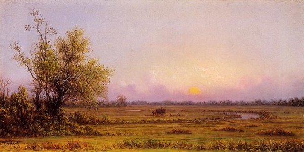 Martin Johnson Heade - Sinking Sun