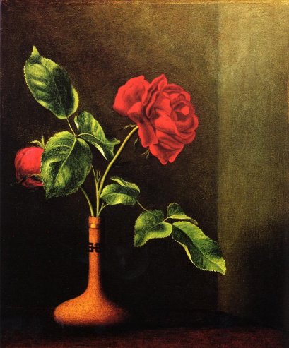 Martin Johnson Heade - Still LIfe with Rose