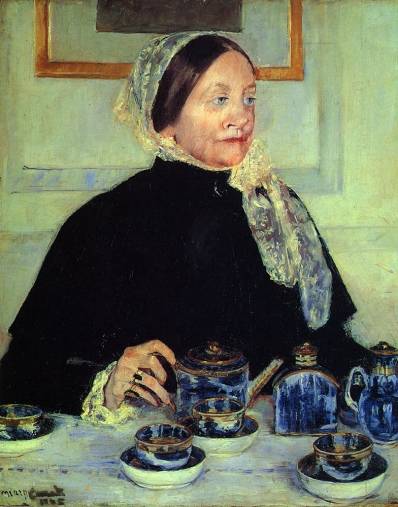 Mary Cassatt - Lady at the Tea Table