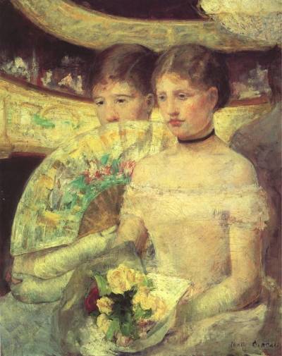 Mary Cassatt - The Loge