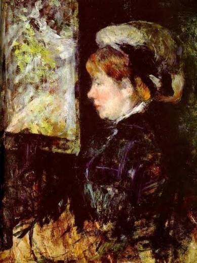 Mary Cassatt - The Visitor