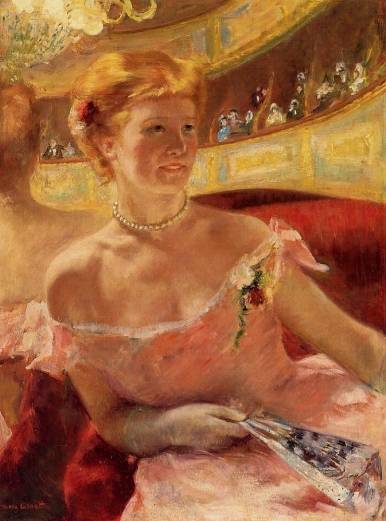 Mary Cassatt - Woman in a Loge