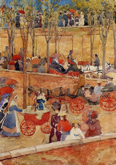 Maurice Prendergast - Afternoon, Pincian Hill