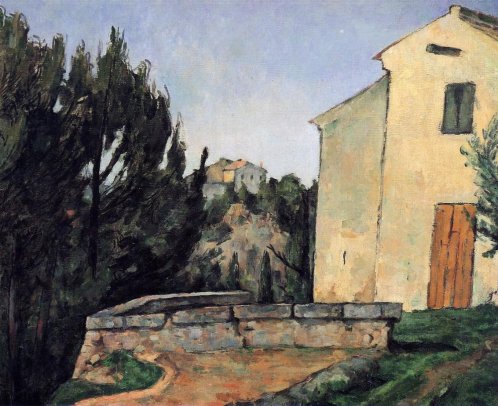 Paul Cezanne - The Abandoned House