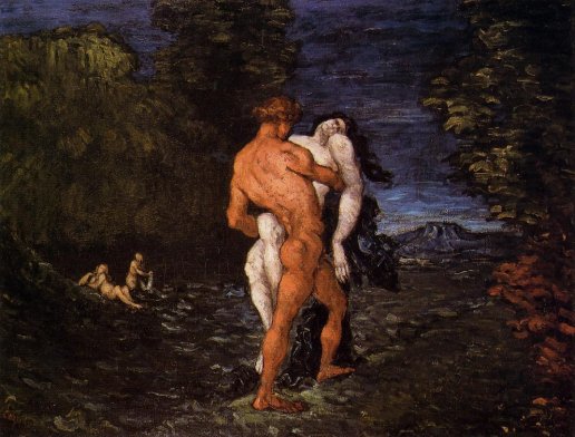 Paul Cezanne - The Abduction