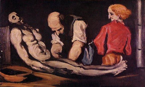 Paul Cezanne - The Autopsy