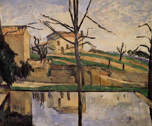 Paul Cezanne - The Pool at Jas de Bouffan