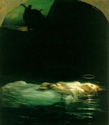 Paul Delaroche - Young Christian Martyr