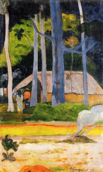 Paul Gauguin - Cabin under the Trees