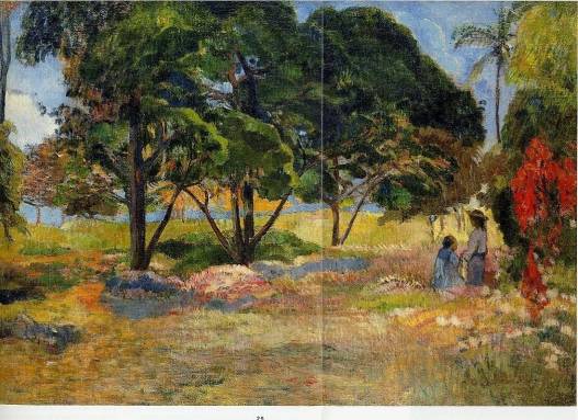 Paul Gauguin - Landscape with Three Trees
