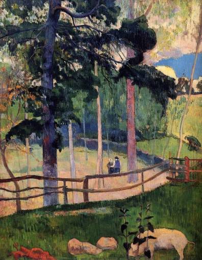 Paul Gauguin - Nostalgic Promenade