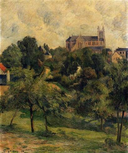 Paul Gauguin - Notre Dame des Agnes, Rouen