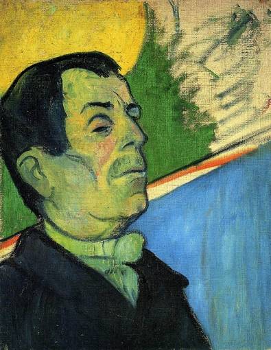 Paul Gauguin - Portrait of a Man Wearing a Lavalliere