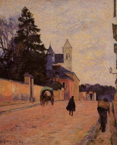 Paul Gauguin - Street in Rouen 1