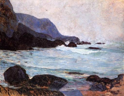 Paul Gauguin - The Coast of Bellangenay