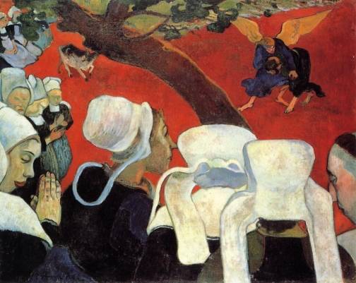 Paul Gauguin - The Vision after the Sermon