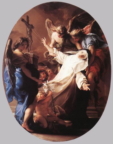 Pompeo Batoni - The Ecstasy of St Catherine of Siena