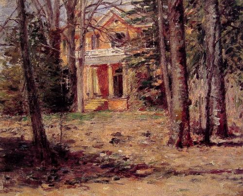 Theodore Robinson - House In Virginia