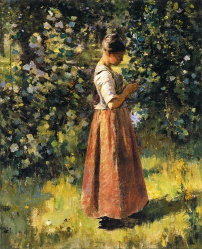 Theodore Robinson - In The Grove