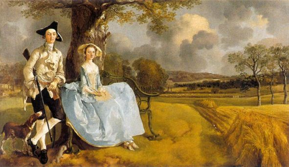 Thomas Gainsborough - Mr and Mrs Andrews