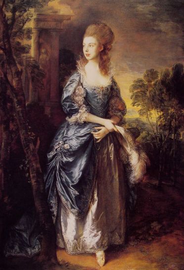 Thomas Gainsborough - The Honourable Frances Duncombe