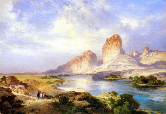 Thomas Moran - Green River Wyoming