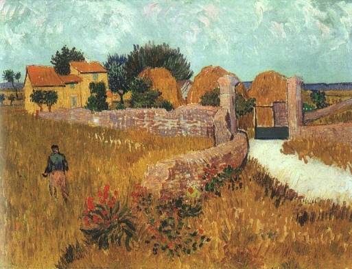 Vincent van Gogh - Farmhouse in Provence