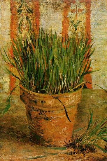 Vincent van Gogh - Flowerpot with Chives