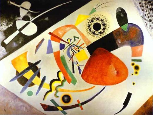 Wassily Kandinsky - Red Spot II