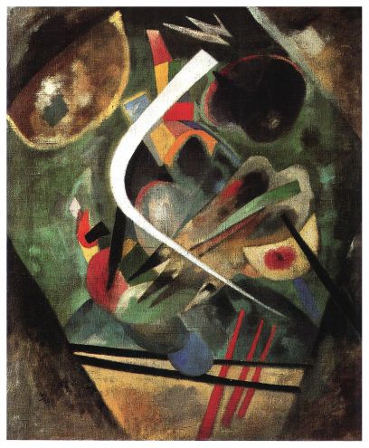 Wassily Kandinsky - White Stroke