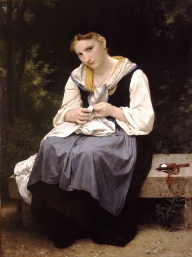 William Adolphe Bouguereau - Young Worker