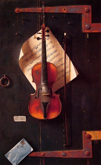 William Michael Harnett - The Old Violin