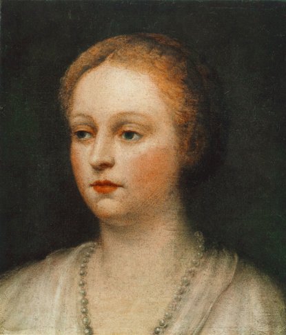 Tintoretto Jacopo Robusti - Portrait Of A Woman