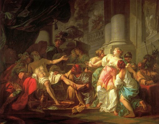 Jacques-Louis David - The Death Of Seneca