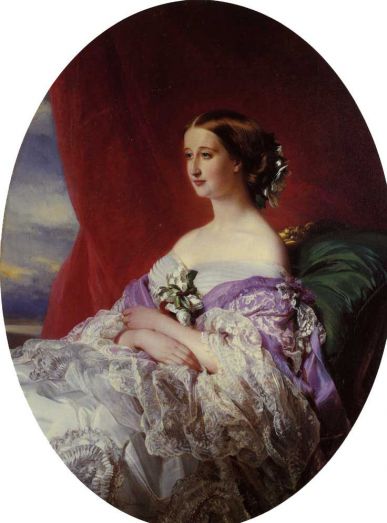 Franz Xavier Winterhalter - The Empress Eugenie 1854